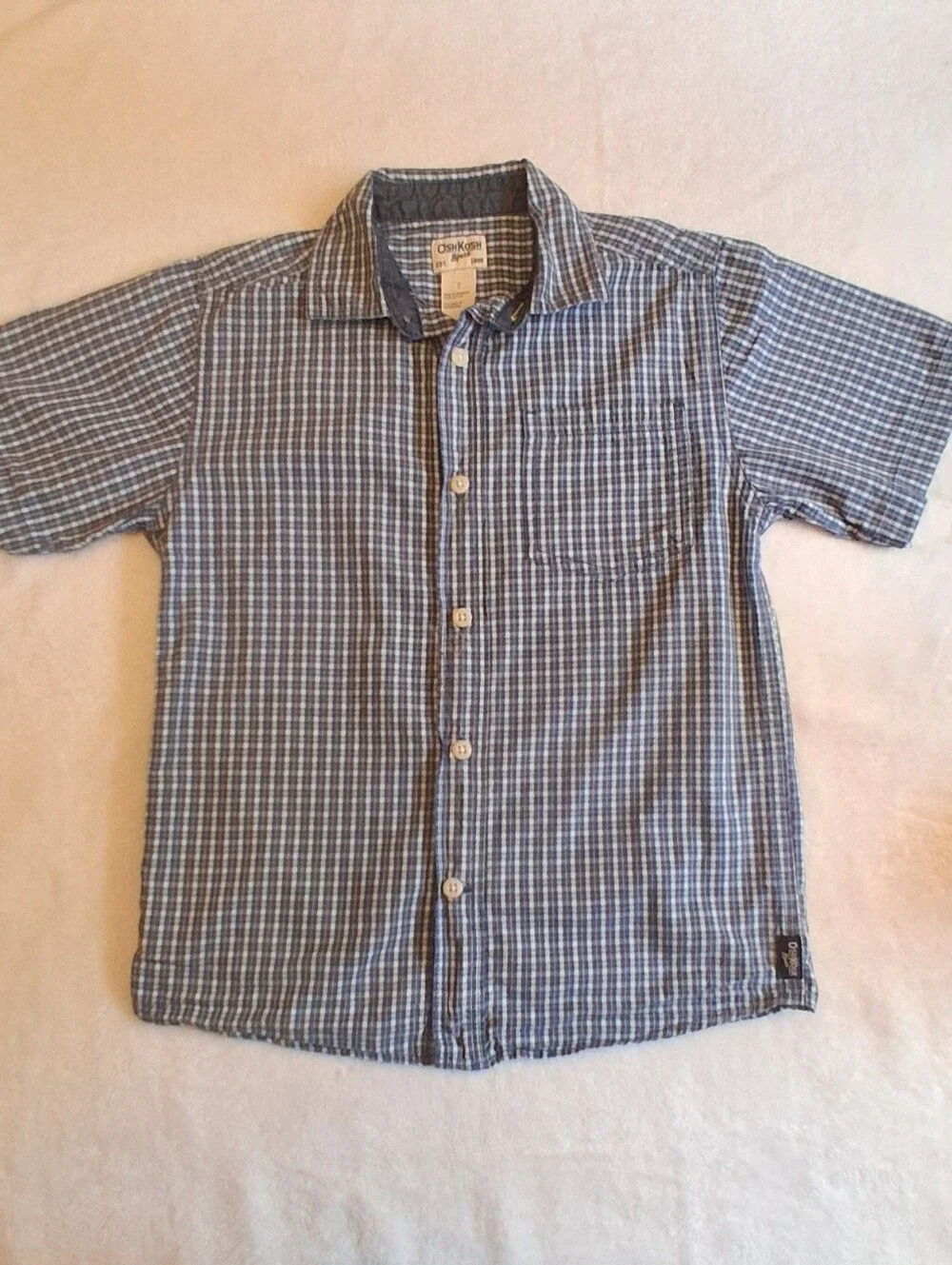2 Pack- OshKosh B'gosh Plaid Tshirts